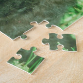 Puzzle noir de chiot de cocker (Côté)