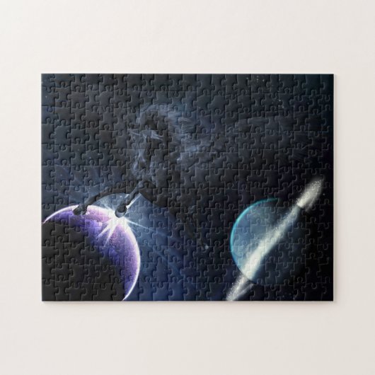 Puzzle noir de Pegasus (Horizontal)