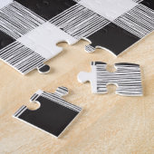 Puzzle noir et blanc (Côté)