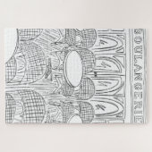 Puzzle noir et blanc Boulangerie Jigsaw (Horizontal)