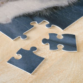 puzzle noir et blanc de chaton (Côté)