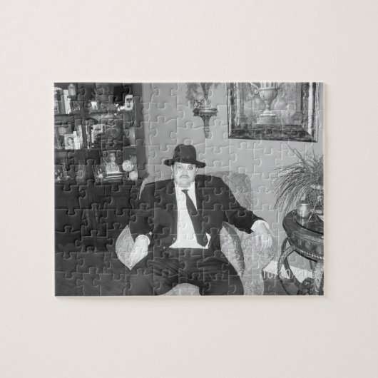 Puzzle noir et blanc de Mafia (Horizontal)