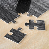 Puzzle Noir et blanc, motocyclette (Côté)