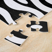 Puzzle Noir et blanc organique (Côté)