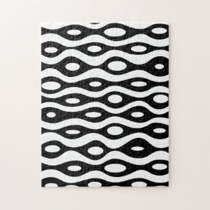 Puzzle Noir et blanc organique