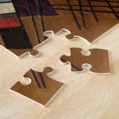 Puzzle noir et violet de Kandinsky (Côté)