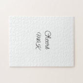 Puzzle Nom d'ajout minimal simple encourt nom de couple p (Horizontal)