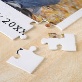 Puzzle Nom de famille 5 Photo Collage blanc (Côté)