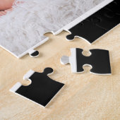 Puzzle Nom de famille personnalisé 5 Collage photo (Côté)