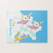 Puzzle Nom de la licorne de l'Imaginaire mignon (Horizontal)