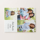 Puzzle Nom du collage photo de la meilleure tante (Horizontal)