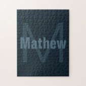 Puzzle Nom modifiable moderne (Vertical)