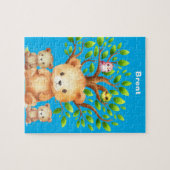 Puzzle nom personnalisé (Horizontal)