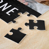Puzzle Nom personnalisé 9 Collage photo (Côté)