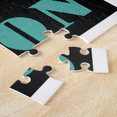 Puzzle Nom personnalisé Boston Massachusetts (Côté)