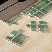 Puzzle NOM personnalisé Cabine Camping Adventure (Côté)