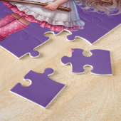Puzzle Nom personnalisé pour fille (Côté)