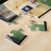 Puzzle Nom photo bébé Bientôt Faire-part de grossesse (Côté)