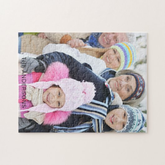 Puzzle Nom photo moderne (Horizontal)