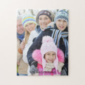 Puzzle Nom photo moderne (Vertical)