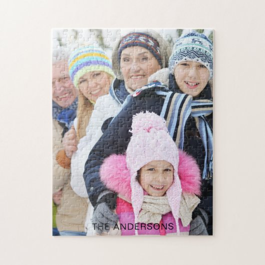 Puzzle Nom photo moderne (Vertical)