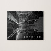 Puzzle Nom vertical du centre de ville de Chicago (Horizontal)