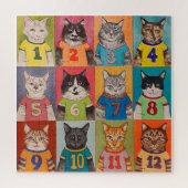 Puzzle Nombre (Vertical)