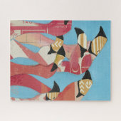 Puzzle Nombre de Flamants roses (Horizontal)