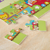 Puzzle nommé fait sur commande de train (Côté)