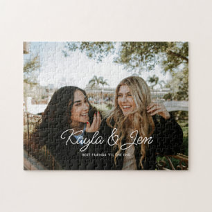 Puzzle Noms de script de photo de meilleurs amis personna