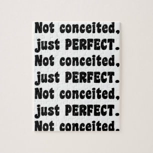 Puzzle Non vaniteux, juste parfait