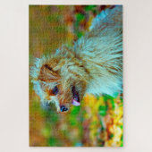 Puzzle Norfolk terrier. (Vertical)