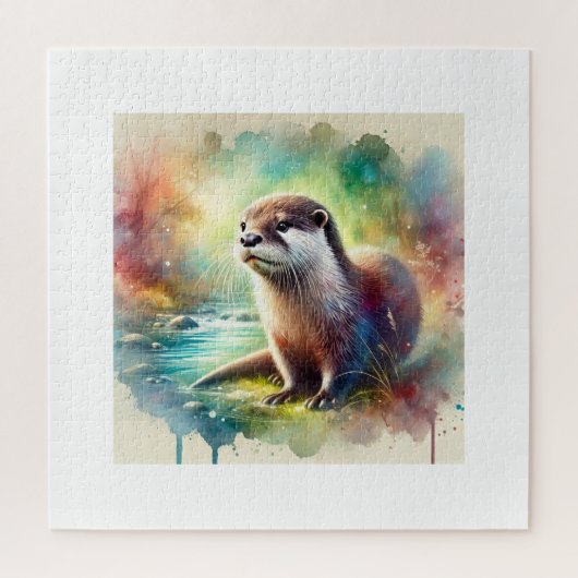 Puzzle North American River Otter 280824AREF118 - Waterco (Vertical)