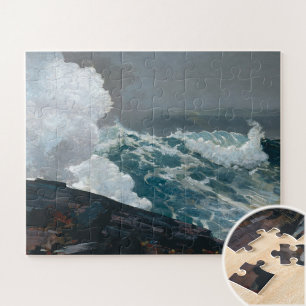 Puzzle Northeaster, Winslow Homer