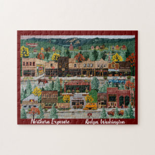 Puzzle "Northern Exposure" ~ Roslyn, Washington