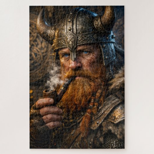 Puzzle Northern Warrior in Winter Light (Vertical)