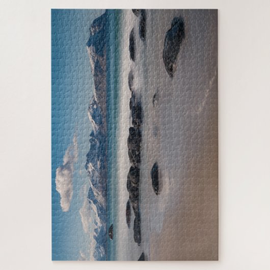 Puzzle Norvège Lofoten Vikten Beach (Vertical)