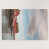 Puzzle Norvège Lofoten Village de pêche (Horizontal)