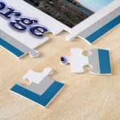 Puzzle Norvège - Norge - I Love - (Côté)
