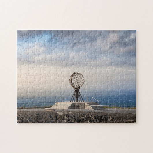Puzzle Norvège North Cape Globe (Horizontal)
