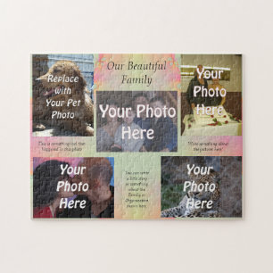 Puzzle Nos belles photos de vie de famille