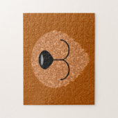 Puzzle Nose et bouche d'ours en peluche (Vertical)