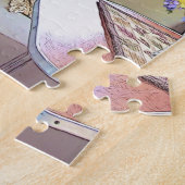 Puzzle Nostalgale Camper Vintage Travel Trailer Kitchen (Côté)