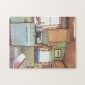 Puzzle Nostalgale Camper Vintage Travel Trailer Kitchen (Horizontal)