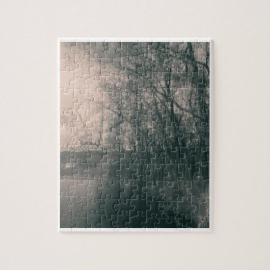 Puzzle Nostalgia by the Lake (Vertical)