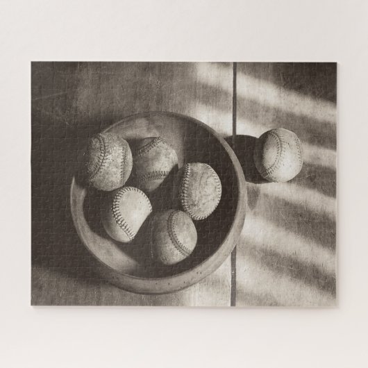 Puzzle Nostalgie du baseball - Baseballs (Horizontal)