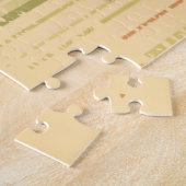 Puzzle Nostalgie. Grunge Photo Effet Modèle Vintage (Côté)