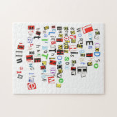 Puzzle Note de rançon de 3h16 de John (Horizontal)