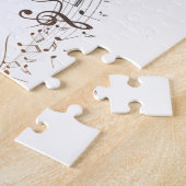 Puzzle Notes 4 de guitare et de musique (Côté)