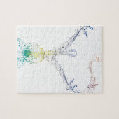 Puzzle Notes 8 de guitare et de musique (Horizontal)